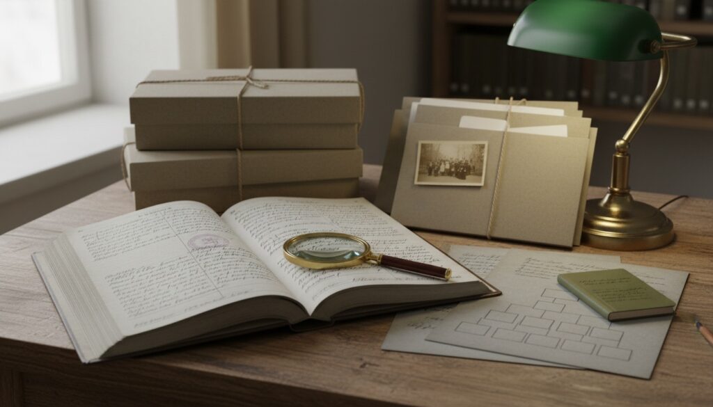Как читать записи в метрической книге